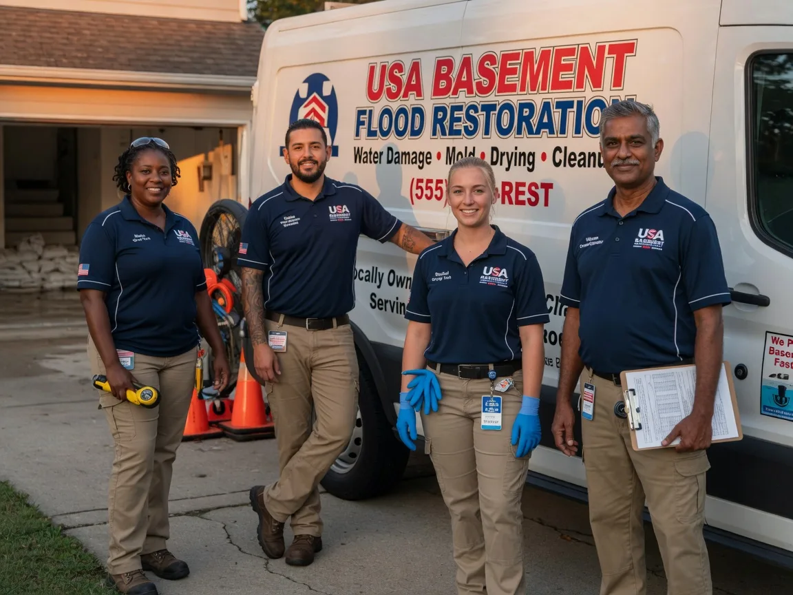 Basement Flood Cleanup company in Ashley, IN